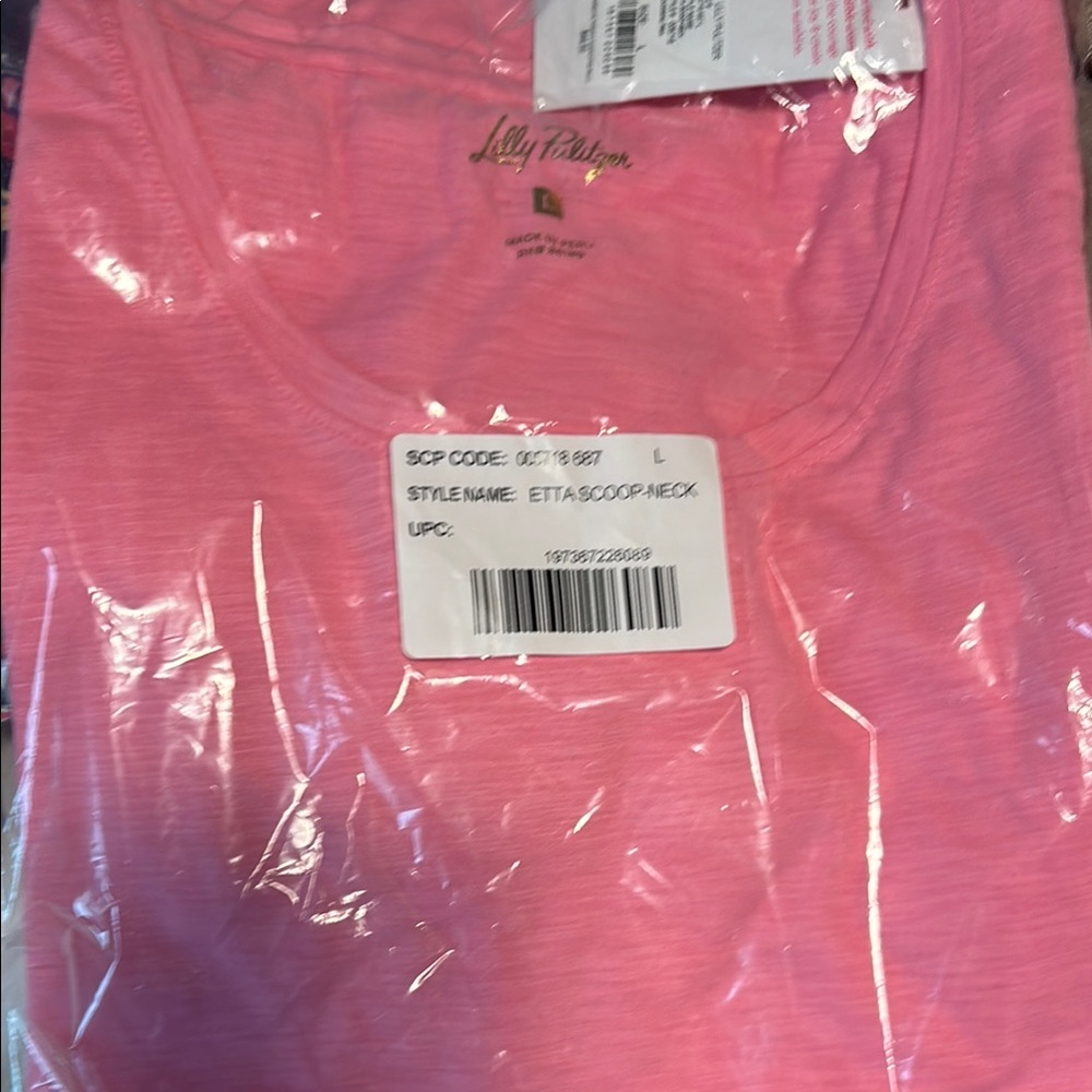 NWT! Still wrapped Lilly Pulitzer Vibrant Pink Etta Top